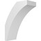 Ekena Millwork 6-in. W x 12-in. D x 16-in. H Thorton Architectural Grade PVC Knee Brace BRCP06X12X16THR - alternate 1